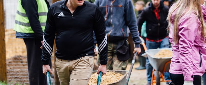 Aizvadīta Lielā rudens talka dzīvnieku patversmē “Ulubele”