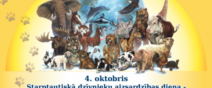 Ulubele sveic visus Pasaules dzīvnieku aizsardzības dienā