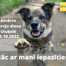Esam tepat kaimiņos! Ulubeles Atvērto durvju diena 15. oktobrī!