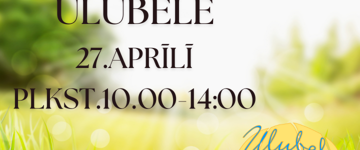 VISI UZ LIELO TALKU ULUBELĒ! VISI UZ LIELO TALKU ULUBELĒ!