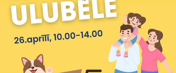 Aicinām uz LIELO TALKU ULUBELĒ 26.aprīlī plkst. 10.00 – 14.00! Aicinām uz LIELO TALKU ULUBELĒ 26.aprīlī plkst. 10.00 – 14.00!