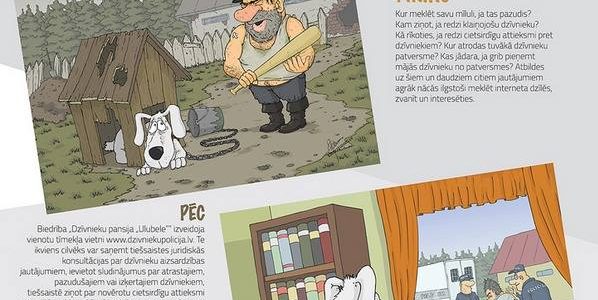 ULUBELEI 20! Dzīvnieku Policija – dzīvnieku interešu sardzē!